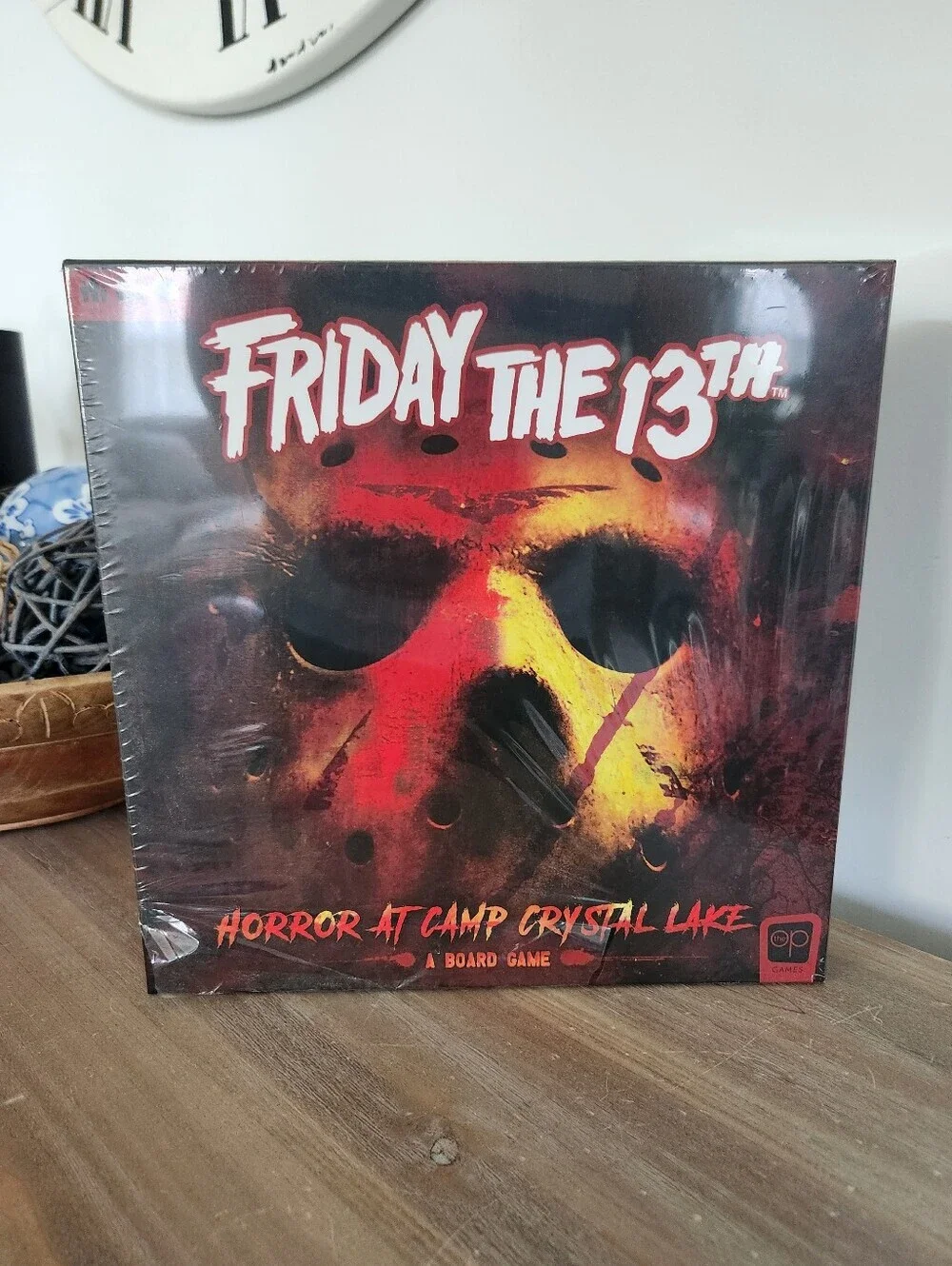 Friday the 13th Horror at Camp Crystal Lake Board Game NEW Sealed OP Games Jason